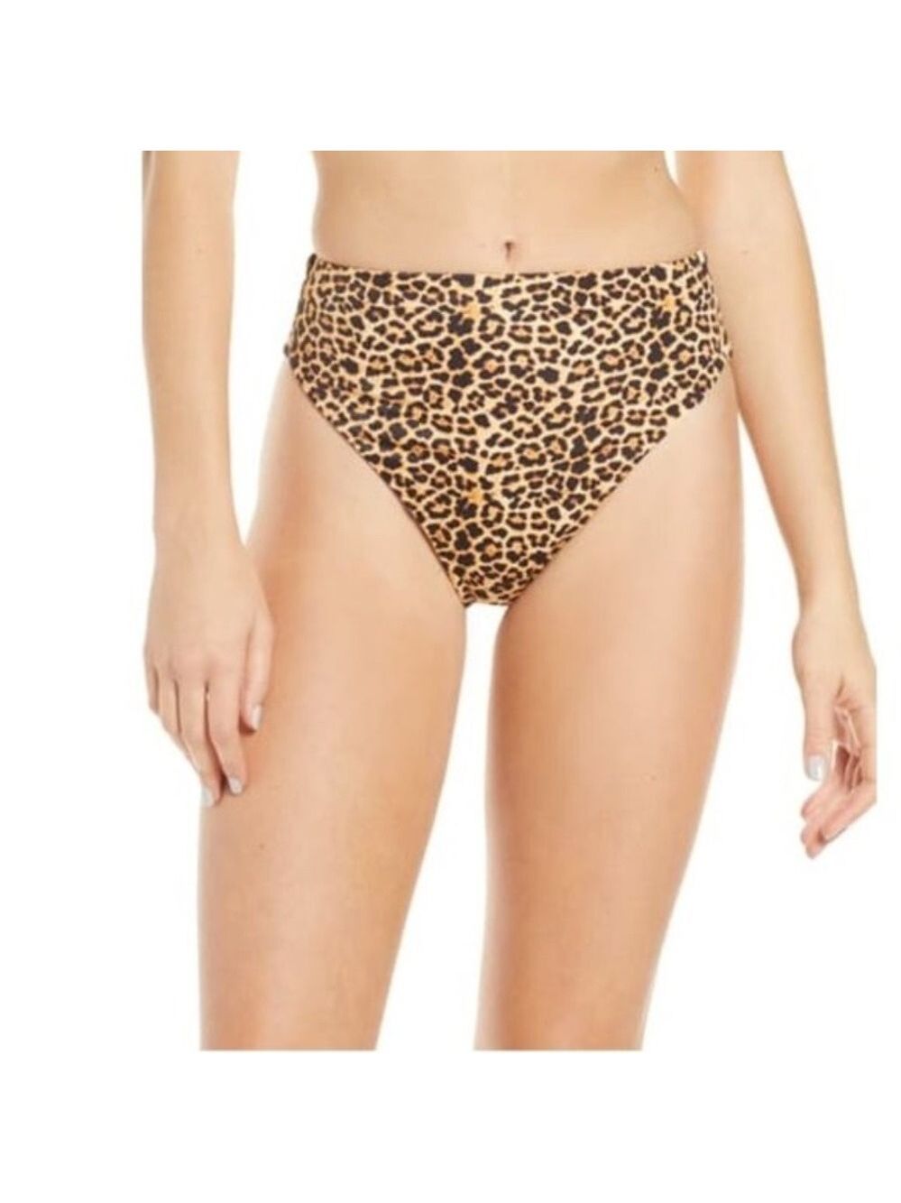 NWOT Chelsea28 Easy Retro High Waist Swim Bottoms